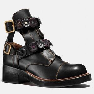 Coach Tea Rose Boots
